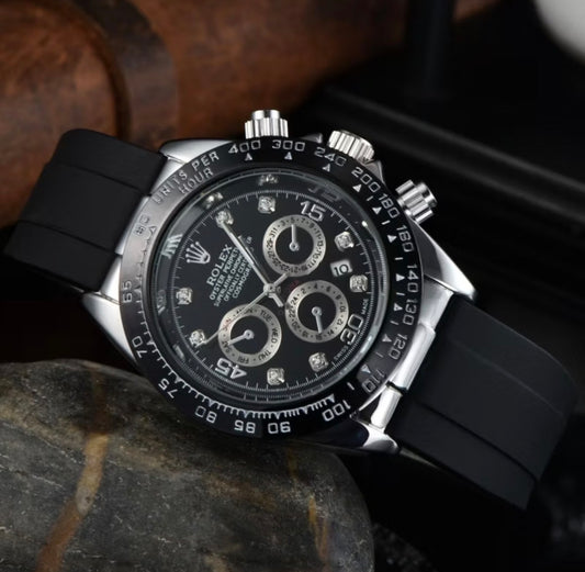 Reloj con correa de goma